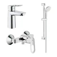 Комплект змішувачів Grohe BauLoop для душа, хром (123220S)