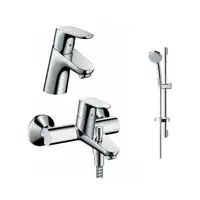 Набор смесителей для душа 3-в-1 Hansgrohe Focus (цвет - хром) (31794111)