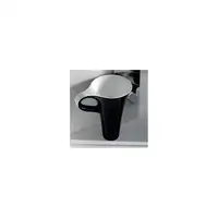 Раковина ArtCeram One Shot Cup, черная/белая (OSL004black)