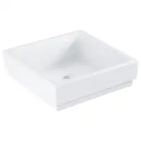 Раковина накладная на столешницу Grohe Cube Ceramic 40 х 40 см (3948200H)