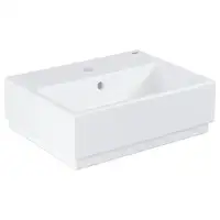 Умивальник підвісний Grohe Cube Ceramic 455х350 мм, білий (3948300H)
