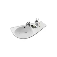 Раковина угловая Ravak Avocado Comfort 950х530х190 мм (левый вариант) (XJ9L1100000)