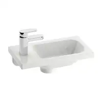 Ravak Chrome 400 L Миниумывальник, белый (XJGL1100000)