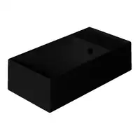 Маленькая (мини) раковина Simas Agile 50 х 27 см, Nero Matt (AG50NERO)
