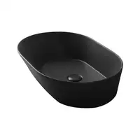 Раковина накладная на столешницу Simas Wave 60 х 42 см, nero matt (WA 02 nero matt)