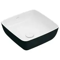 Раковина накладная на столешницу Villeroy & Boch Artis 41 х 41 см, white/black (417841BCT8)