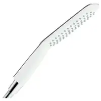 Ручний душ Hansgrohe PuraVida 120 1jet EcoSmart 9л / хв, хром / білий (28568400)