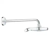 Верхній душ Grohe Power &amp; Soul Cosmopolitan 190 з душовим кронштейном, хром (26172000)