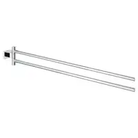 Рушникотримувач Grohe Essentials Сube подвійний 439 мм, хром (40624001)
