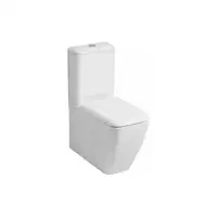 Унитаз-компакт Rimfree (безободковий) с бачком Geberit Icon Square, с сиденьем Soft Close (200930000+228960000+571910000)