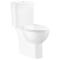 Унитаз наполный Grohe Bau Ceramic, безоободковый с сиденьем Soft Close и бачком (39346000)