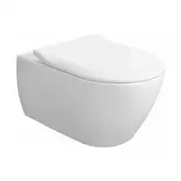Villeroy & Boch Унитаз подвесной Villeroy&Boch Subway 2.0 с покрытием Ceramic Plus + сиденье с крышкой (5614R2R1)