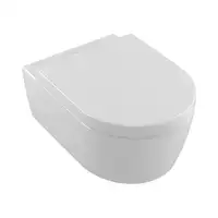 Унитаз подвесной Villeroy & Boch Avento DirectFlush с сиденьем Soft Close и с покрытием Ceramic Plus (5656HRR1)