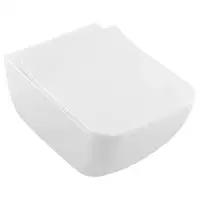 Унитаз подвесной DirectFlush (безободковый) Villeroy & Boch Legato с сиденьем Soft Close (5663RS01)