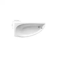 Ravak Avocado Ванна акриловая, 150х75 см, правая (CS01000000)