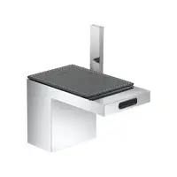 Смеситель для биде Axor MyEdition (цвет - хром/кожа серая) (47212000+47918000)