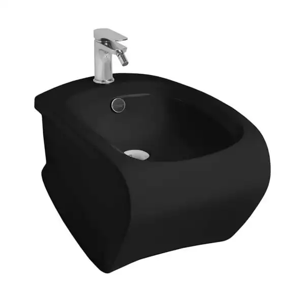 ARTCERAM Биде подвесное ArtCeram Hi-Line, черный глянецевый (HIB001 03;00) фото 1 Aquada.com.ua