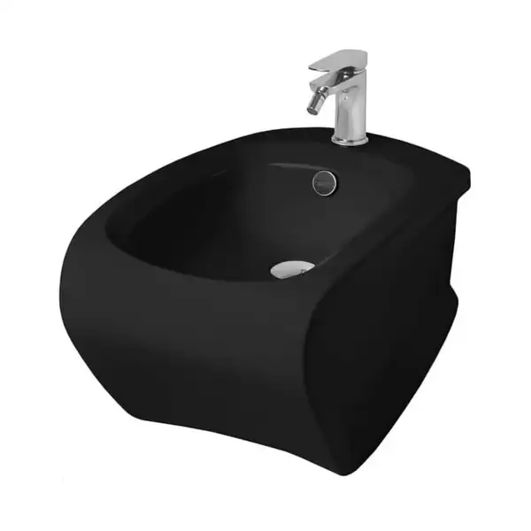 ARTCERAM Биде подвесное ArtCeram Hi-Line, черный глянецевый (HIB001 03;00) фото 2 Aquada.com.ua