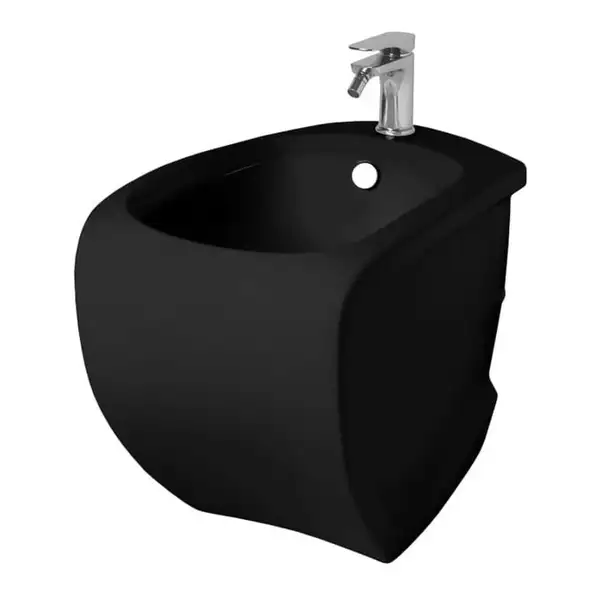 ARTCERAM Биде напольное ArtCeram Hi-Line, черный глянецевый (HIB002 03;00) фото 2 Aquada.com.ua