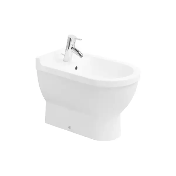 Биде напольное Duravit Starck3 56х37 см, цвет белый (2230100000) фото 1 Aquada.com.ua