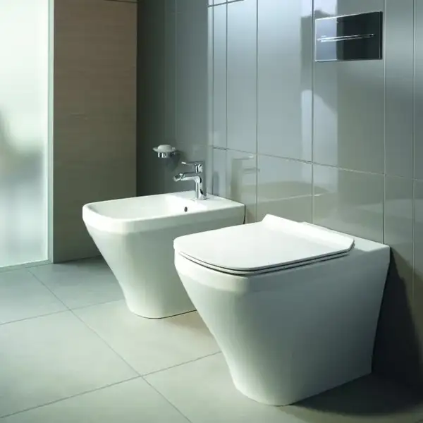 Биде напольное Duravit DuraStyle 63х37 см, цвет белый (удлиненное) (2283100000) фото 4 Aquada.com.ua