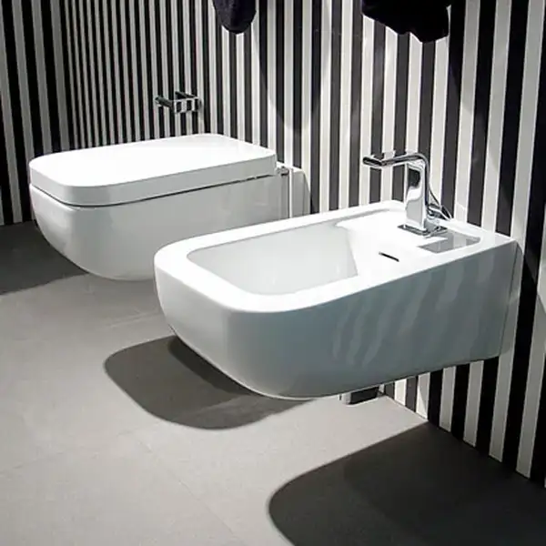 Биде подвесное Flaminia Como 52,5х36 см (СМ218) фото 4 Aquada.com.ua
