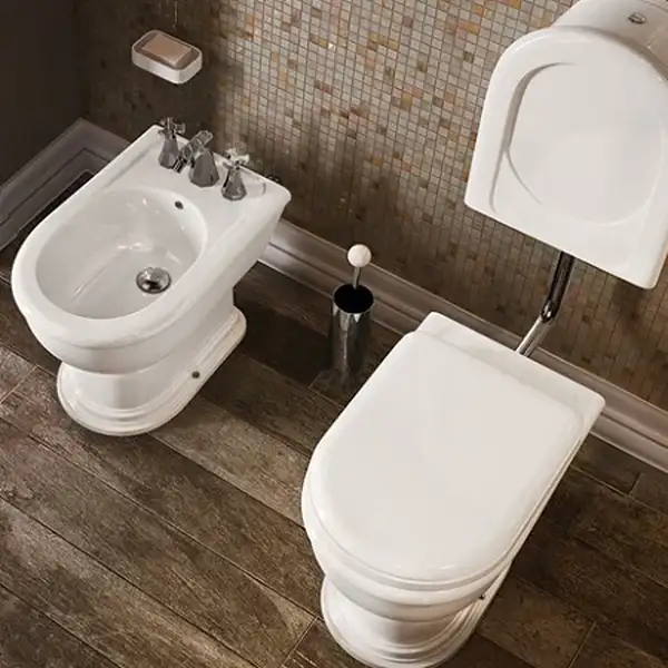 Биде напольное Flaminia Efi 65х36 см (6005) фото 3 Aquada.com.ua