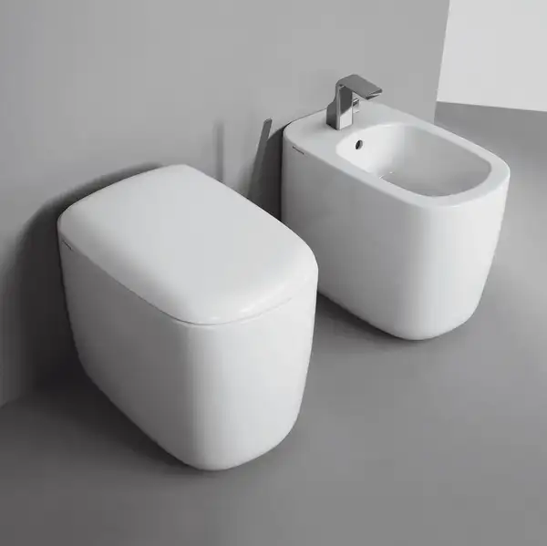 Біде підлогове Flaminia Mono пристенное, lava grey (MN217)