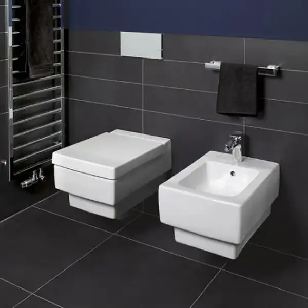 Подвесное биде Villeroy & Boch Memento (542800R2) фото 2 Aquada.com.ua