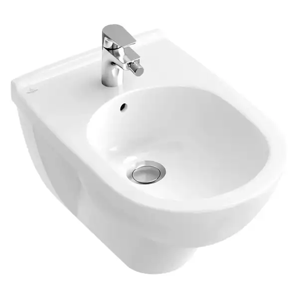 VILLEROY & BOCH O.NOVO биде 36*56см подвесное, белый альпин (54600001) фото 1 Aquada.com.ua