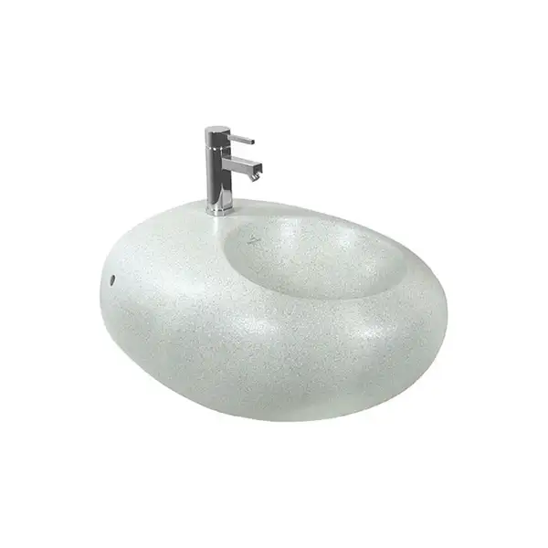 VILLEROY & BOCH PURE STONE биде подвесное на 1 отв без перелива, 525*590мм, цвет grey stone C+ (547001U9) фото 1 Aquada.com.ua