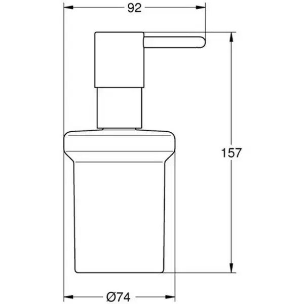 Дозатор рідкого мила Grohe Essentials New (40448001)