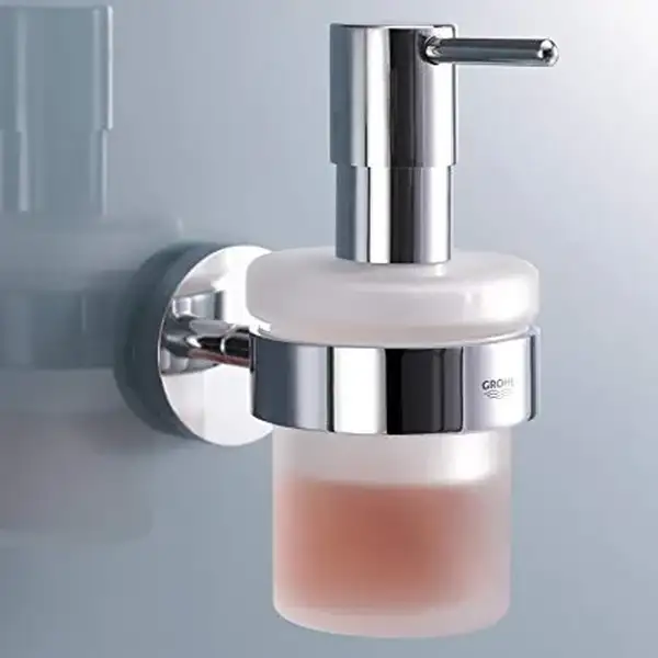 GROHE Дозатор для рідкого мила з тримачем Essentials Cube  (40756001) фото 3 Aquada.com.ua