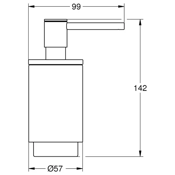 Дозатор рідкого мила Grohe Selection (41028000)