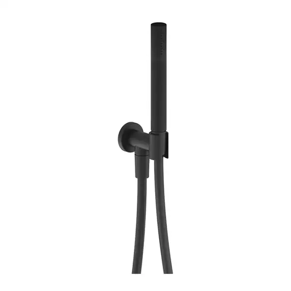 Душевой гарнитур Devit Art (цвет - чёрный матовый), 1 вид струи (15012140B) фото 1 Aquada.com.ua