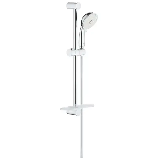 Душовий гарнітур зі штангою, 4 режими струменю Grohe New Tempesta Rustic (26086001)