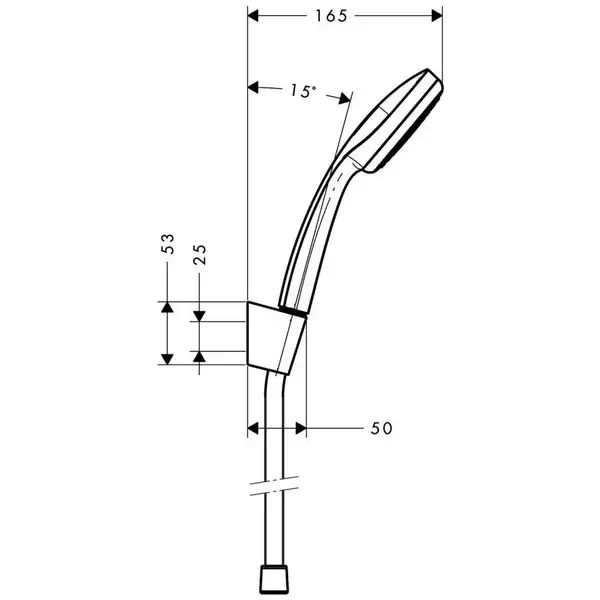 Hansgrohe Душевой набор Croma 100 (27575000)