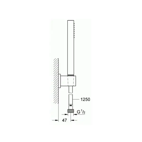 Grohe Euphoria Cube Душевой набор, хром (27703000)