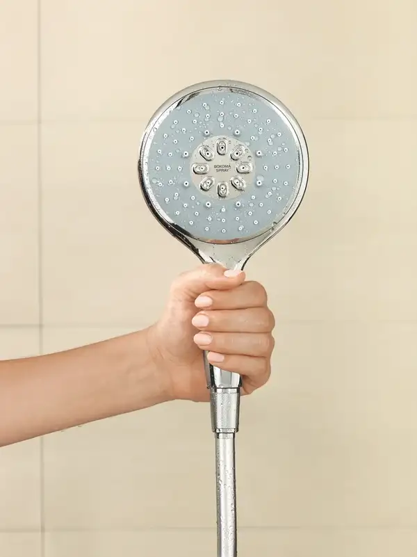 Душовий гарнітур зі штангою, 4 режими струменя Grohe Power&Soul (27738000)