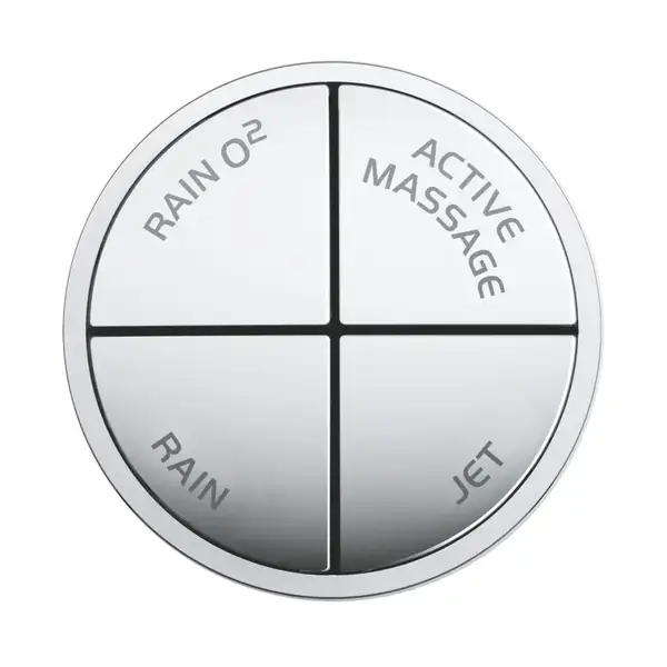 Душовий набір з тримачем, 4 режими струменя Grohe Power&Soul (27742000)