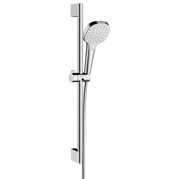 HANSGROHE Душевой набор 0,65м цв белый хром Croma Select E (26584400) фото 1 Aquada.com.ua