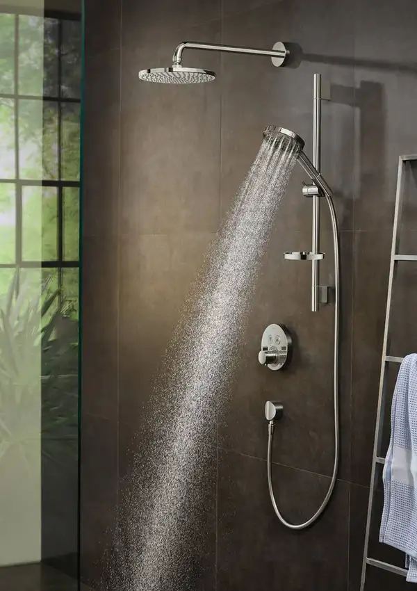HANSGROHE Душевой набор 120 3jet P, Powder Rain Raindance Select S (27654000) фото 7 Aquada.com.ua