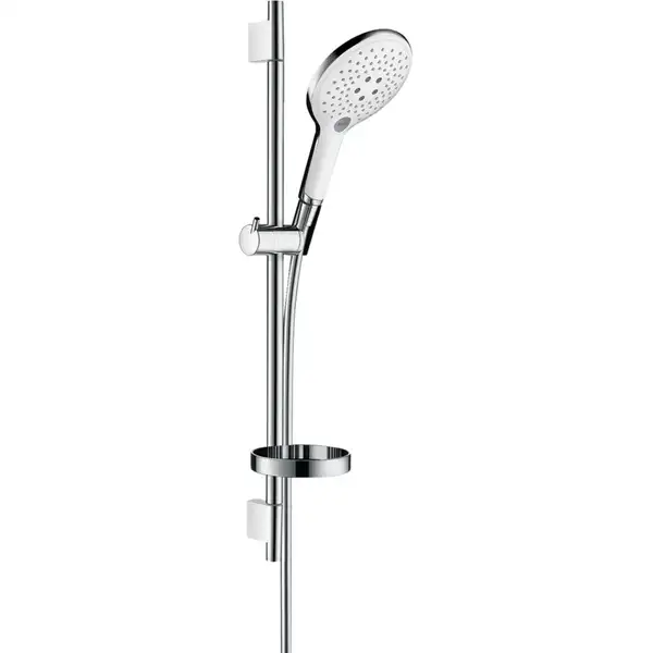 Душовий набір Hansgrohe Raindance Select S 150 3jet, білий / хром (27802400)