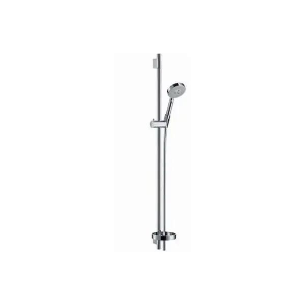 Душевой набор Hansgrohe Raindance S 100 AIR 3 jet / Unica'S Puro (27880000) фото 1 Aquada.com.ua