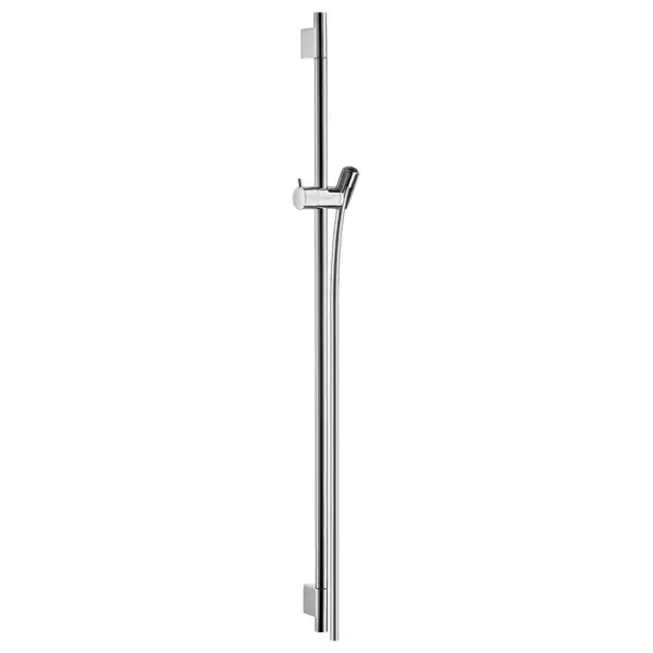 Душевая штанга Hansgrohe Unica S Puro 90 см со шлангом (цвет - хром) (28631000) фото 1 Aquada.com.ua
