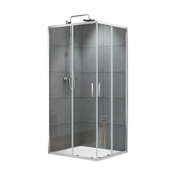 Душевая кабина Devit Art 2.0 900 х 900 х h1900 мм (профиль - хром, стекло - прозрачное) (FEN2140) фото 1 Aquada.com.ua