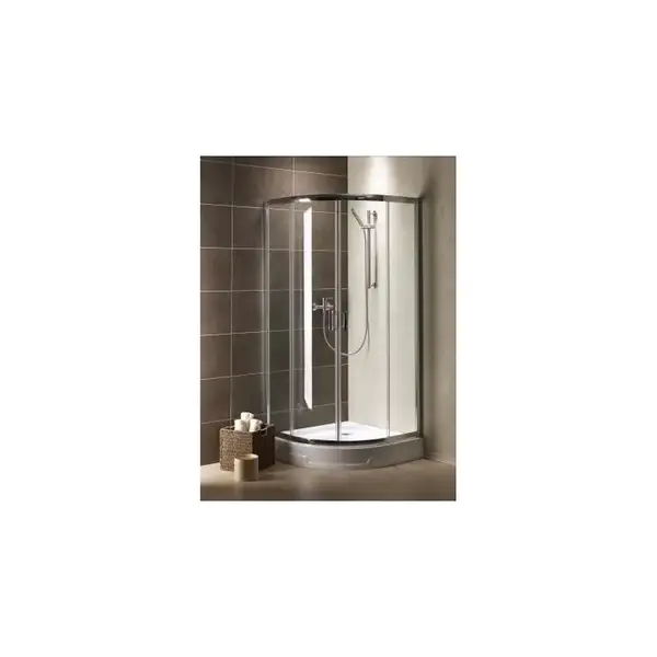 Душевая кабина Radaway Premium Plus A 90×90 (профиль - хром; стекло - прозрачное) (30403-01-01N) фото 2 Aquada.com.ua
