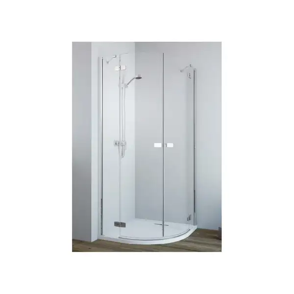 Душевая кабина Radaway Fuenta New PDD 90 L (профиль - хром; стекло - прозрачное) (384001-01-01L) фото 1 Aquada.com.ua