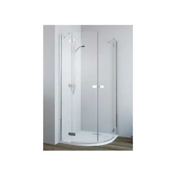 Душевая кабина Radaway Fuenta New PDD 100 L (профиль - хром; стекло - прозрачное) (384003-01-01L) фото 1 Aquada.com.ua