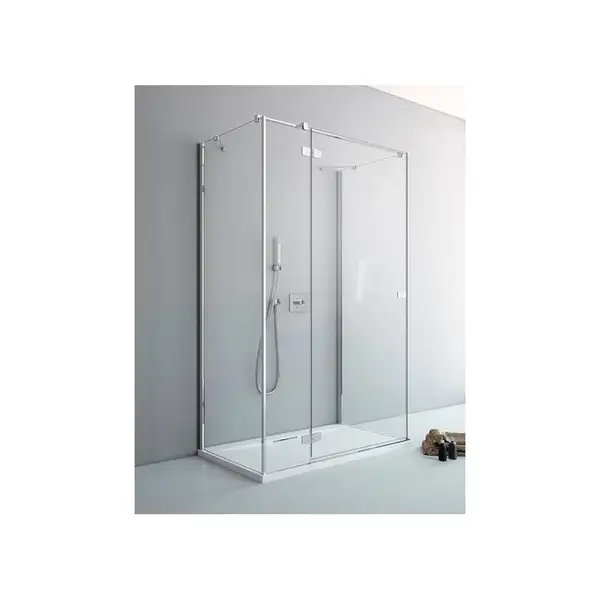 Боковая душевая стенка Radaway Essenza 384052-01-01, прозрачное, петли хром фото 2 Aquada.com.ua